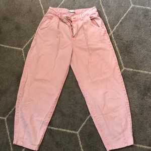 Zara mom jeans